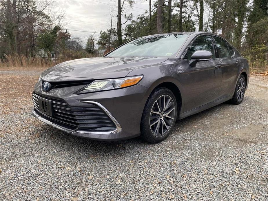 used 2021 Toyota Camry Hybrid car, priced at $27,988