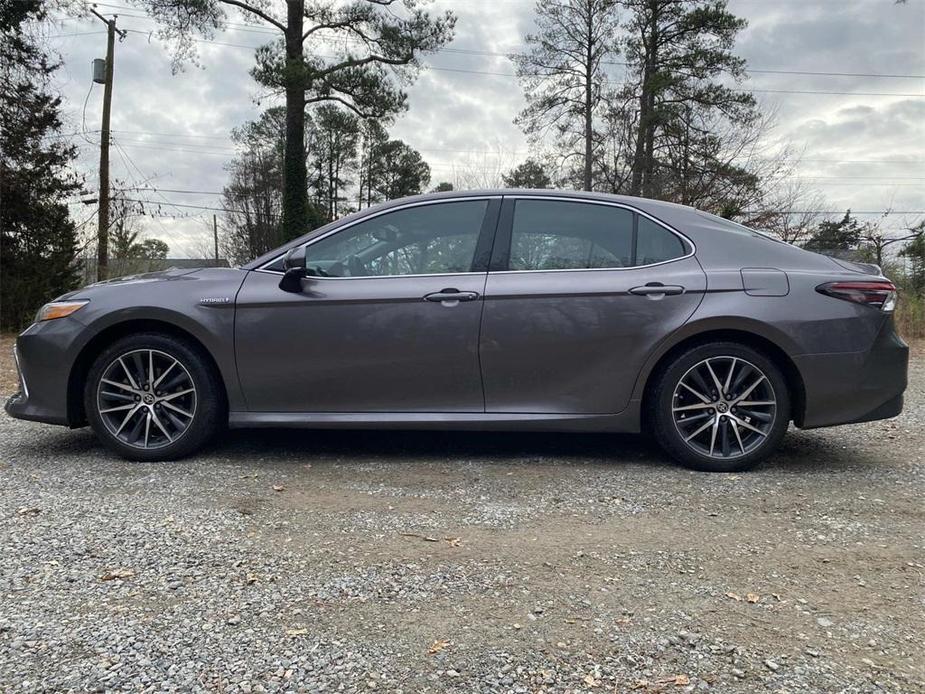 used 2021 Toyota Camry Hybrid car, priced at $27,988