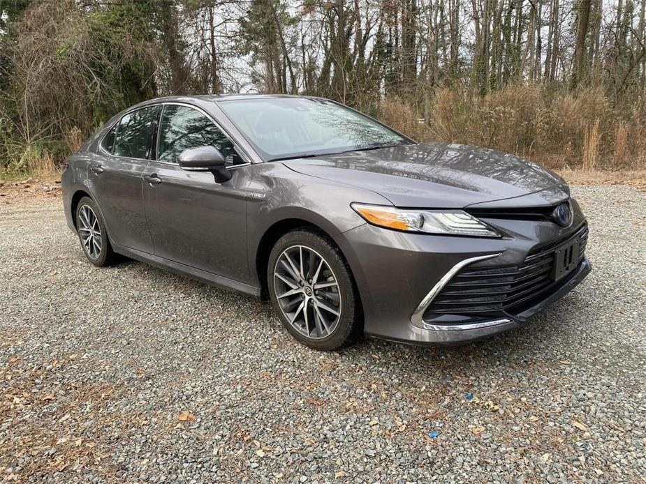 used 2021 Toyota Camry Hybrid car, priced at $27,988