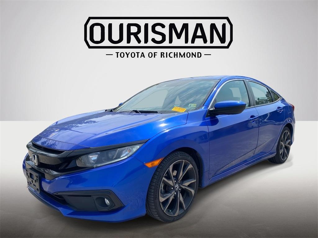 used 2019 Honda Civic car, priced at $15,488