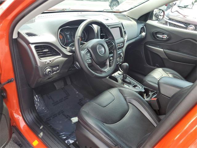 used 2021 Jeep Cherokee car, priced at $18,420