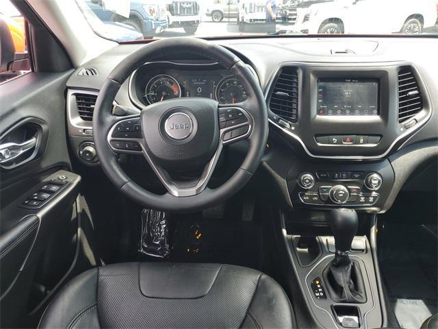 used 2021 Jeep Cherokee car, priced at $18,420