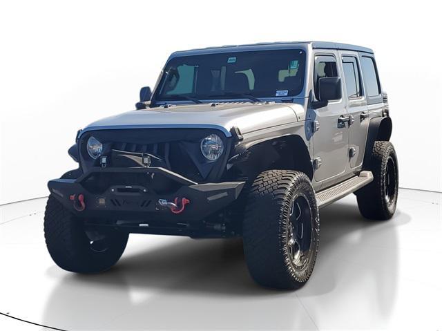 used 2020 Jeep Wrangler Unlimited car, priced at $22,400