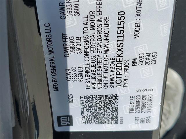 new 2025 GMC Canyon car, priced at $53,830