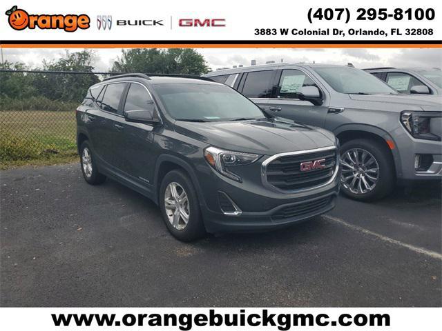 used 2021 GMC Terrain car, priced at $21,000