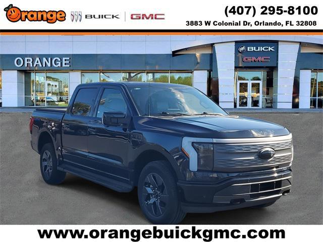 used 2023 Ford F-150 Lightning car, priced at $52,455