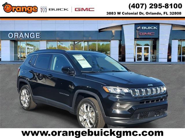 used 2022 Jeep Compass car, priced at $21,353