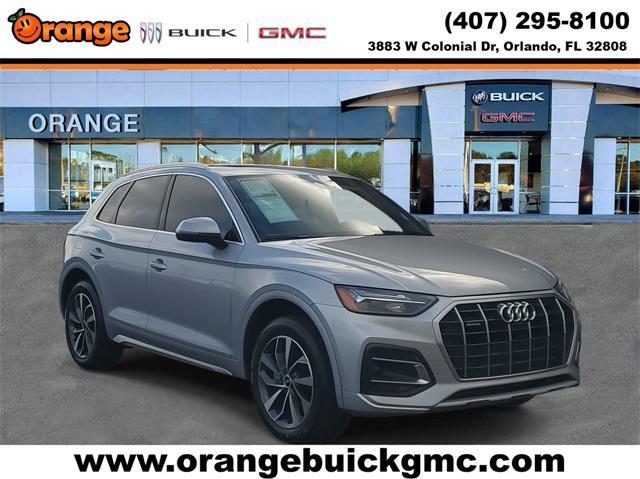 used 2021 Audi Q5 car, priced at $23,000