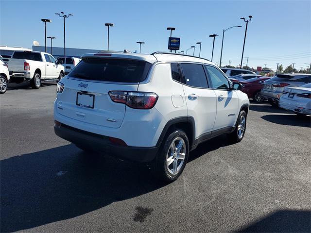 used 2024 Jeep Compass car, priced at $19,500