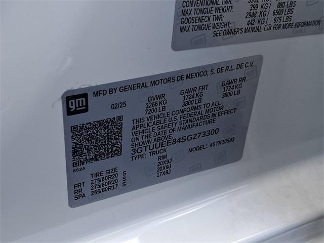 new 2025 GMC Sierra 1500 car, priced at $68,909