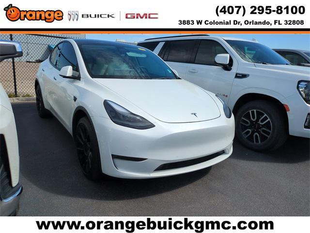 used 2021 Tesla Model Y car, priced at $24,954