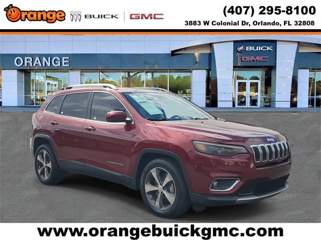 used 2019 Jeep Cherokee car, priced at $16,216