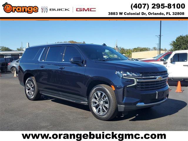 used 2021 Chevrolet Suburban car, priced at $44,297