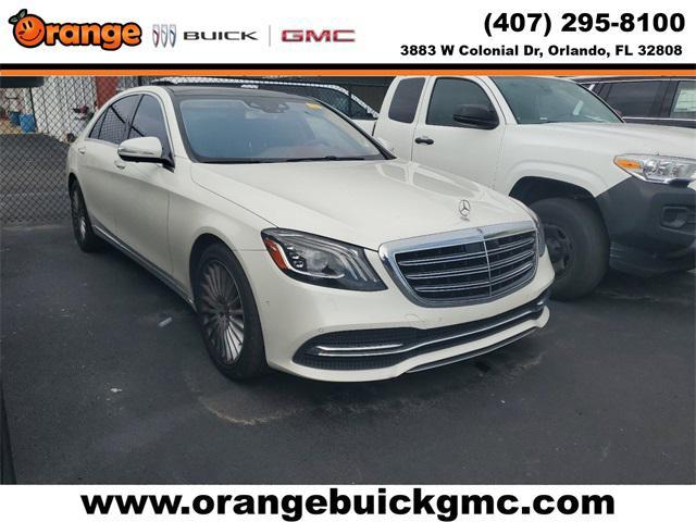 used 2018 Mercedes-Benz S-Class car, priced at $32,800