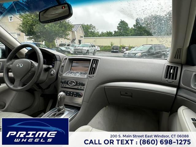 used 2011 INFINITI G37x car, priced at $7,889