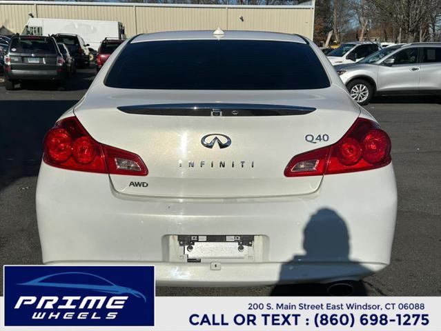 used 2015 INFINITI Q40 car, priced at $8,999