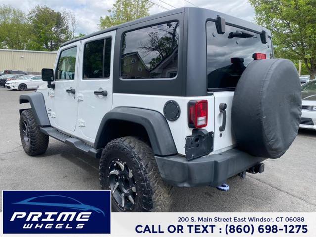 used 2014 Jeep Wrangler Unlimited car, priced at $13,399