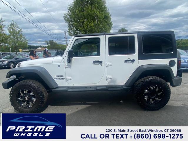 used 2014 Jeep Wrangler Unlimited car, priced at $13,399