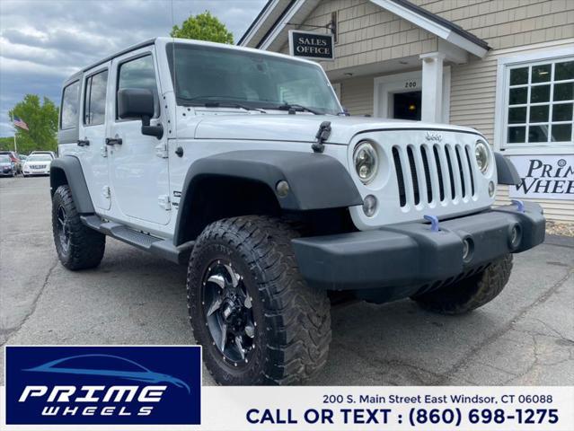 used 2014 Jeep Wrangler Unlimited car, priced at $13,399