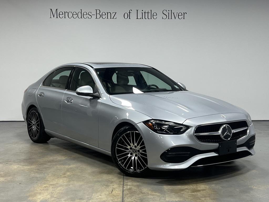 used 2022 Mercedes-Benz C-Class car, priced at $35,995