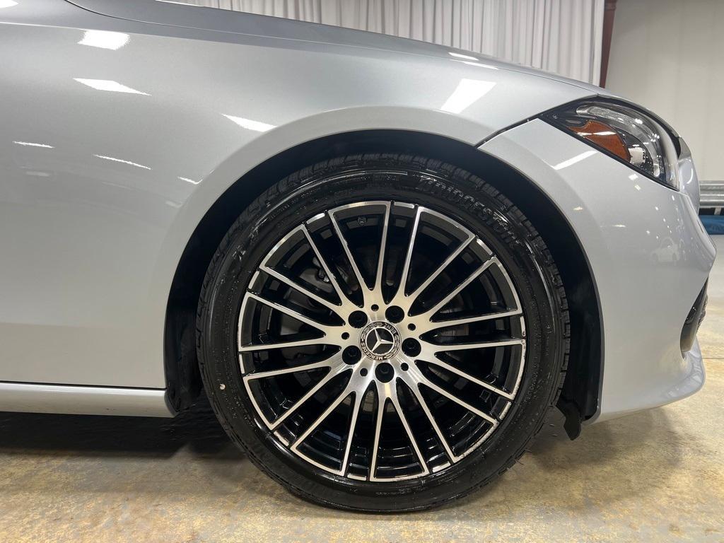 used 2022 Mercedes-Benz C-Class car, priced at $34,995