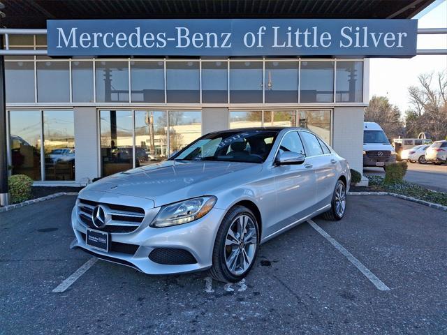 used 2018 Mercedes-Benz C-Class car, priced at $23,900