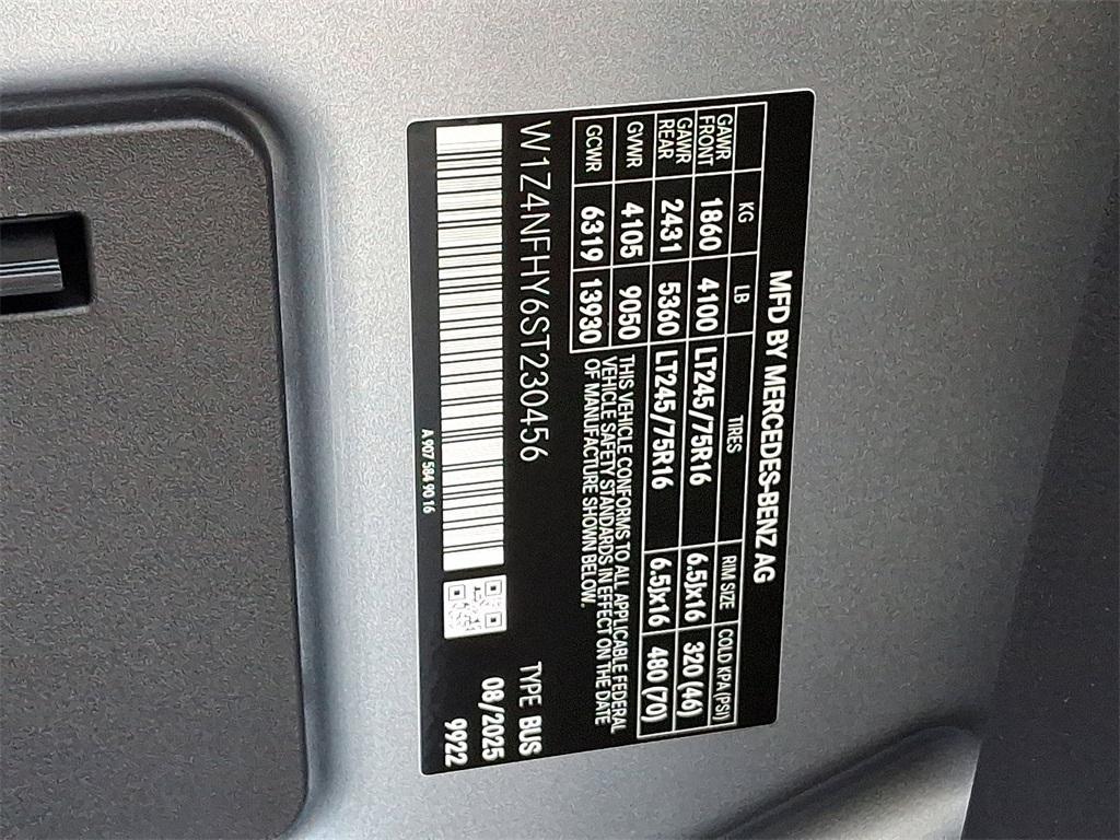 new 2025 Mercedes-Benz Sprinter 2500 car, priced at $75,331