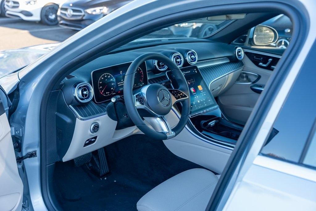 new 2025 Mercedes-Benz C-Class car, priced at $56,485