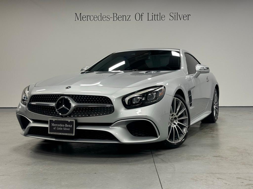 used 2018 Mercedes-Benz SL 550 car, priced at $59,995