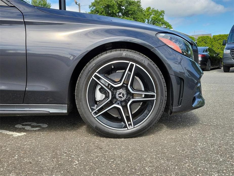 used 2021 Mercedes-Benz C-Class car, priced at $34,998