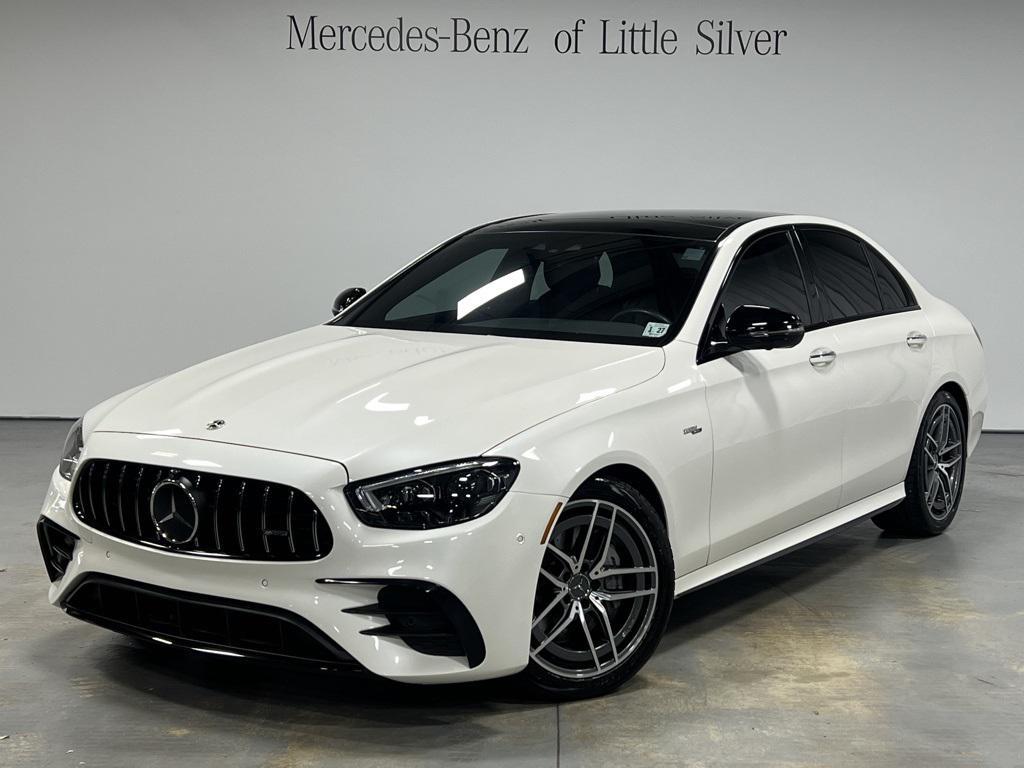 used 2022 Mercedes-Benz AMG E 53 car, priced at $54,995