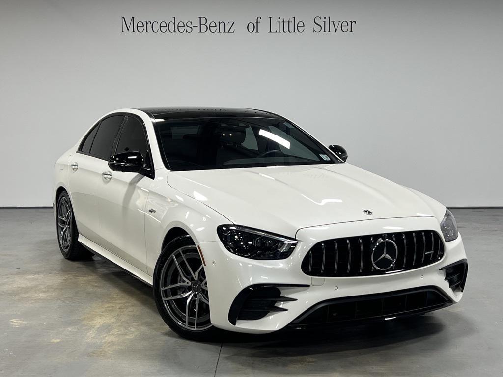 used 2022 Mercedes-Benz AMG E 53 car, priced at $54,995