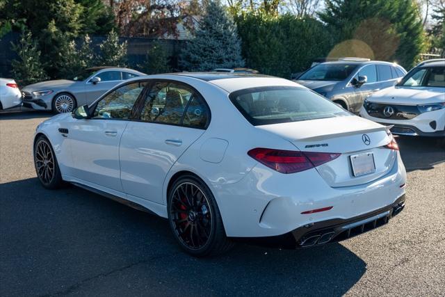 new 2024 Mercedes-Benz AMG C 63 car, priced at $108,010