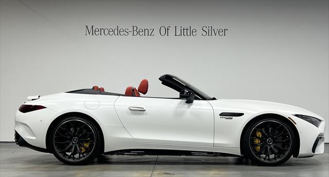 used 2023 Mercedes-Benz AMG SL 55 car, priced at $112,900