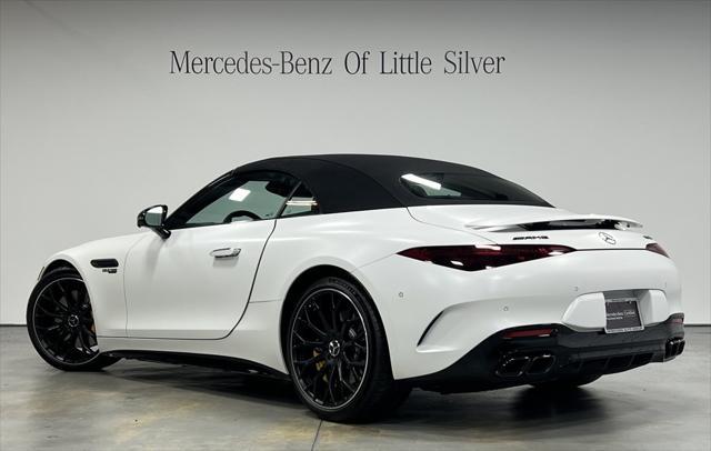 used 2023 Mercedes-Benz AMG SL 55 car, priced at $112,900
