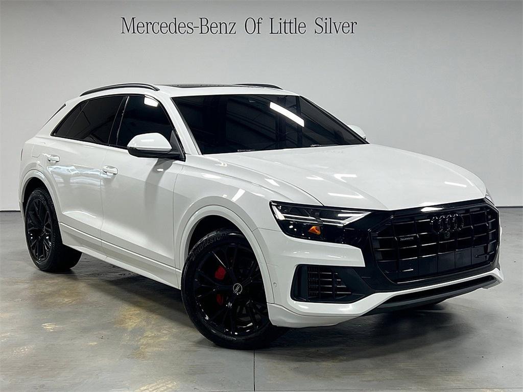 used 2021 Audi Q8 car, priced at $37,895