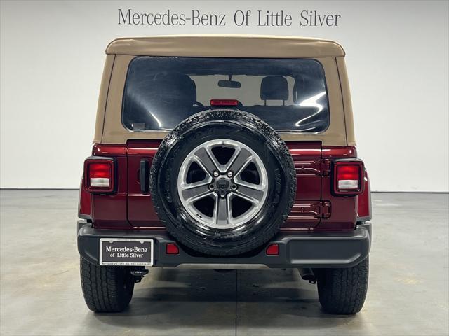 used 2021 Jeep Wrangler Unlimited car, priced at $33,495