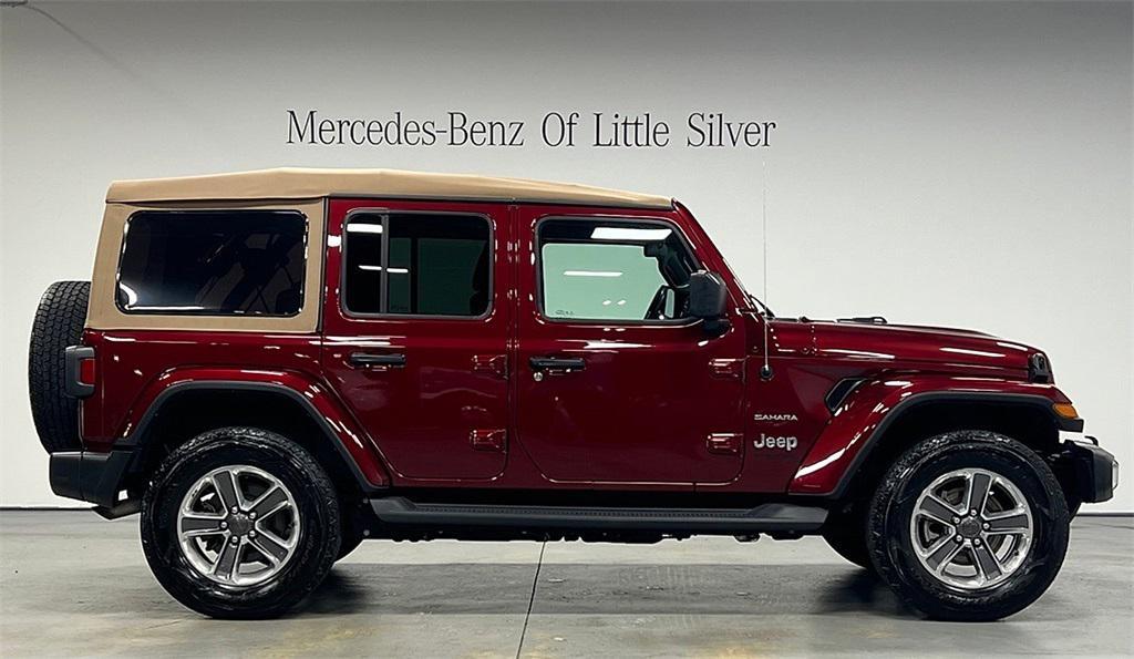 used 2021 Jeep Wrangler Unlimited car, priced at $32,988