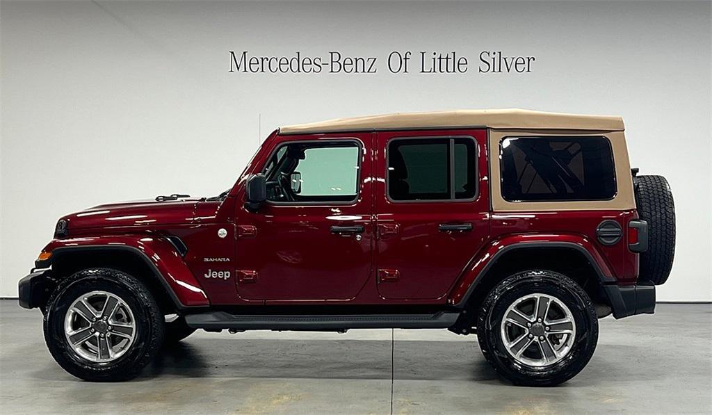 used 2021 Jeep Wrangler Unlimited car, priced at $32,988