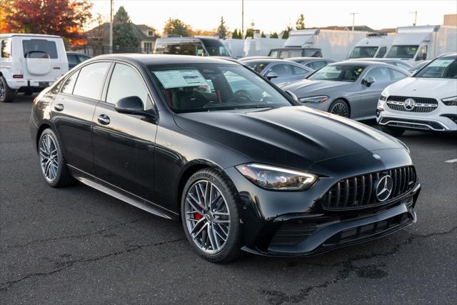 new 2024 Mercedes-Benz AMG C 43 car, priced at $75,365