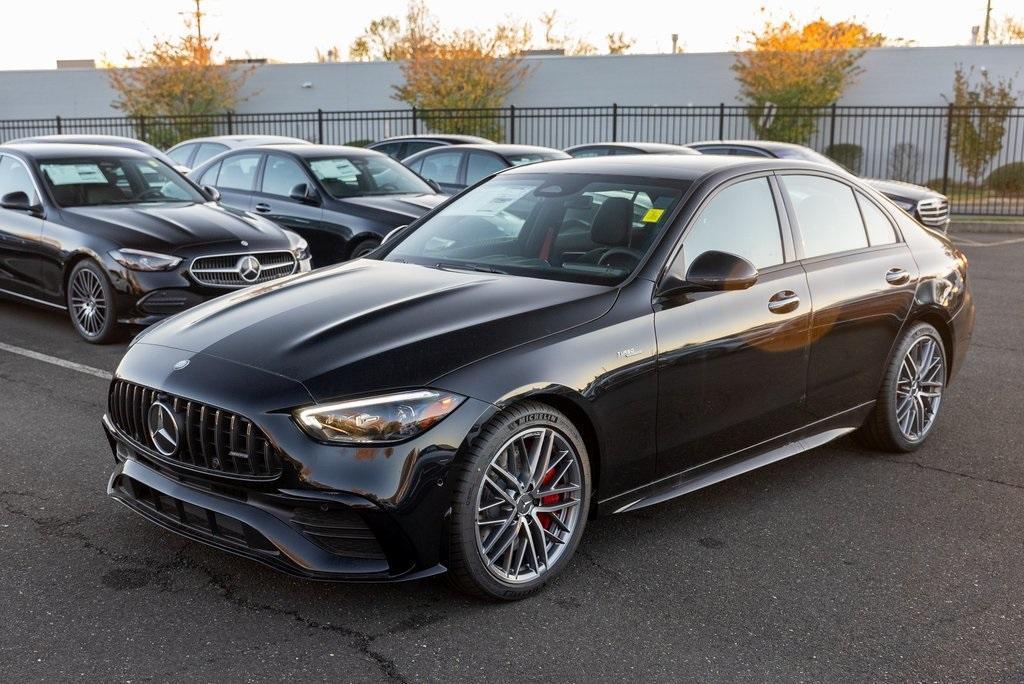 new 2024 Mercedes-Benz AMG C 43 car, priced at $75,365