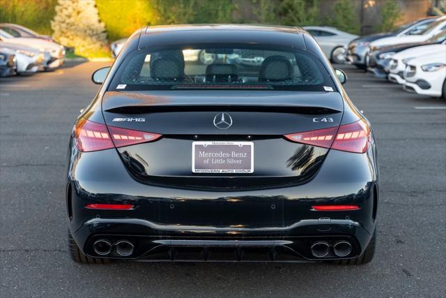 new 2024 Mercedes-Benz AMG C 43 car, priced at $75,365