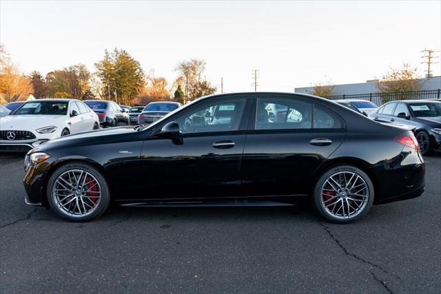 new 2024 Mercedes-Benz AMG C 43 car, priced at $75,365