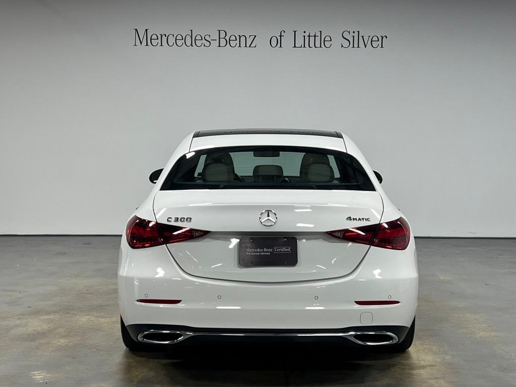 used 2022 Mercedes-Benz C-Class car, priced at $33,995