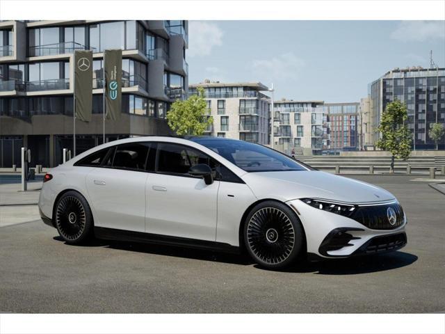 new 2025 Mercedes-Benz AMG EQS car, priced at $154,235