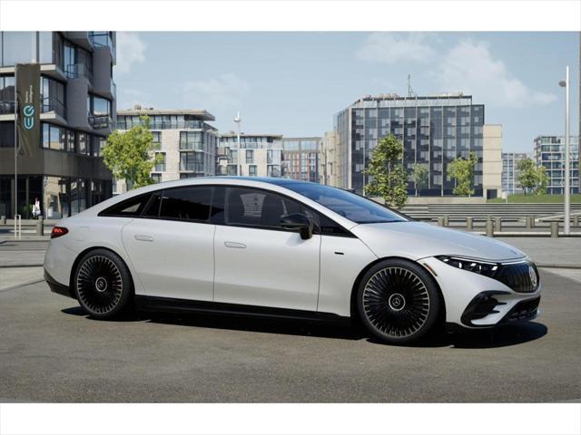 new 2025 Mercedes-Benz AMG EQS car, priced at $154,235