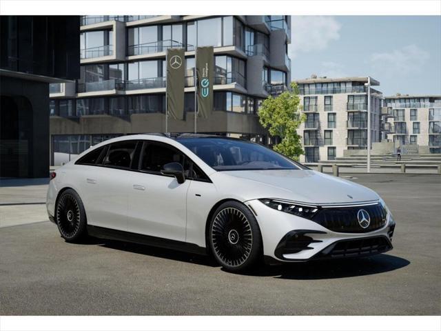 new 2025 Mercedes-Benz AMG EQS car, priced at $154,235