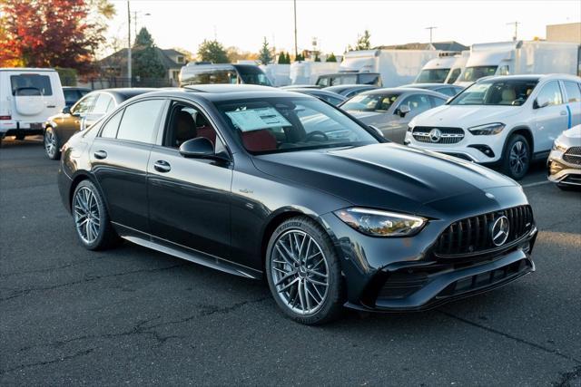 new 2024 Mercedes-Benz AMG C 43 car, priced at $72,330