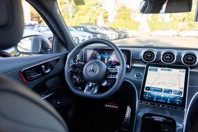 new 2024 Mercedes-Benz AMG C 43 car, priced at $66,750