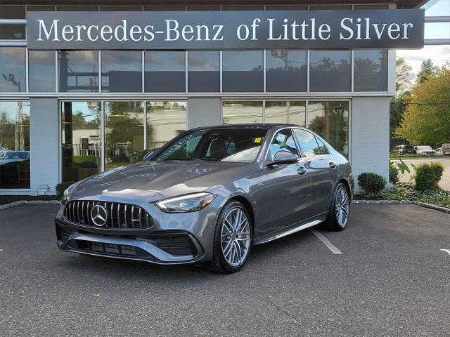 new 2024 Mercedes-Benz AMG C 43 car, priced at $70,925